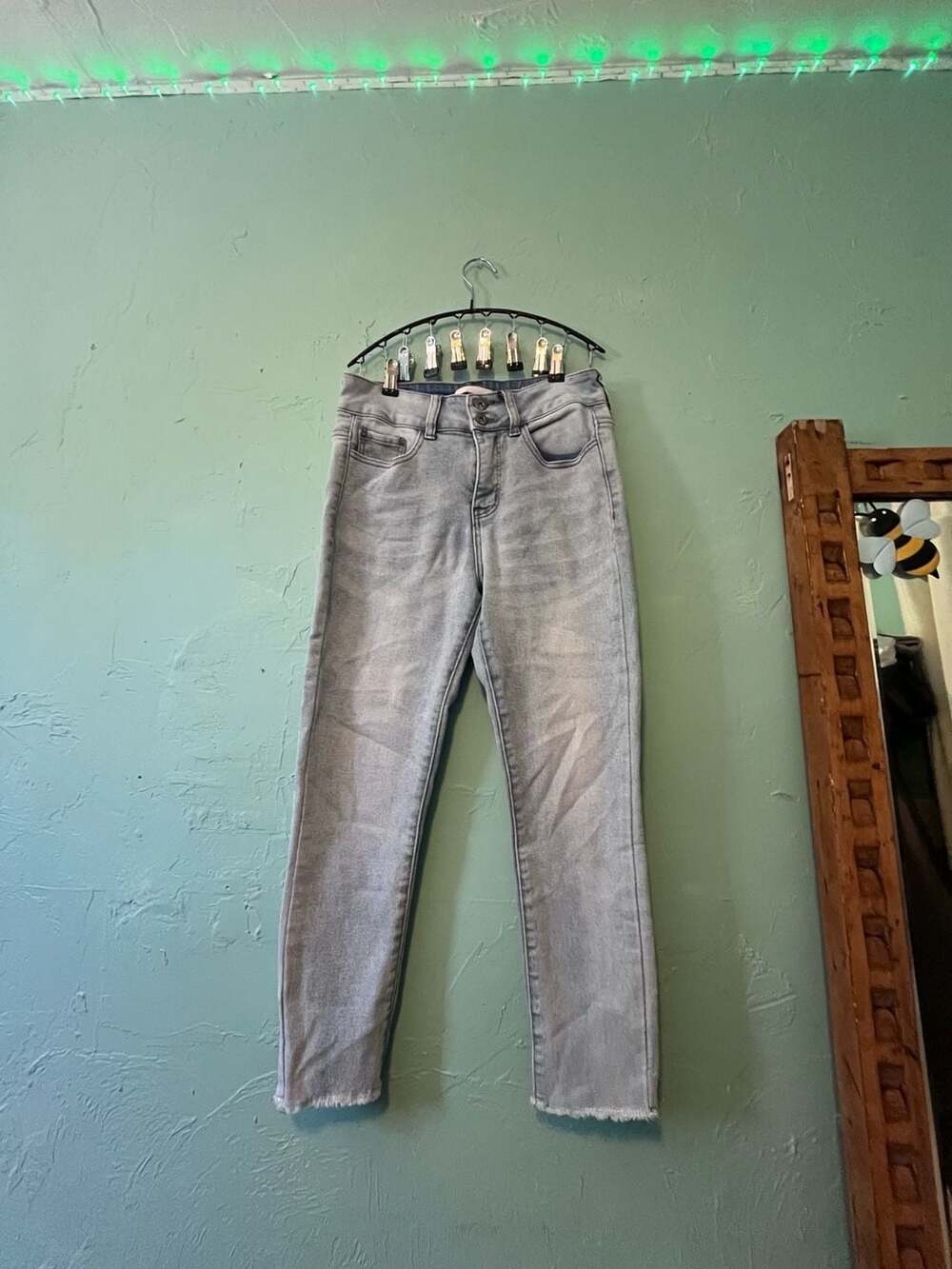!iT Jeans Kimmie Extreme High Rise Size 6 Gray
